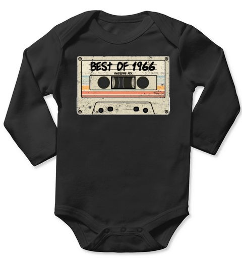 Best of 1966 Long Sleeve Baby One-Piece