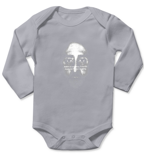 Colin Kaepernick Believe in Something Long Sleeve Baby One-Piece