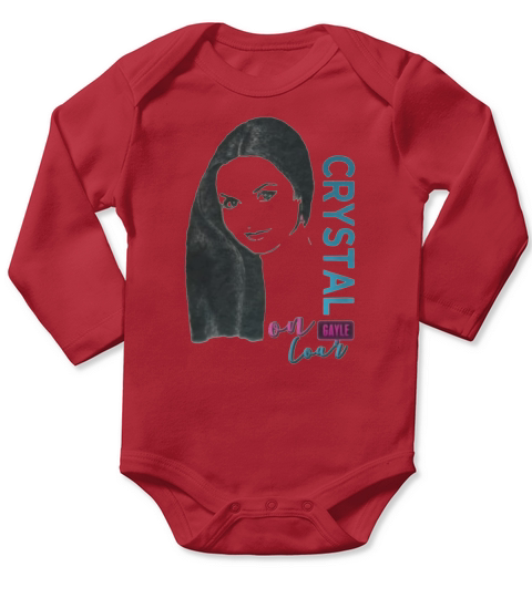 Crystal Gayle Talladega Nights Ricky Bobby Long Sleeve Baby One-Piece