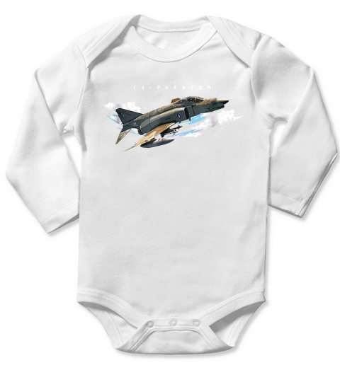 F4 Phantom Jet Machine Veteran shirt - Coffee Mug (colored) Long Sleeve Baby One-Piece