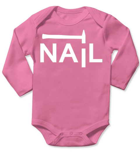 funny woodworking tools and accessories hammer nai Long Sleeve Baby One-Piece