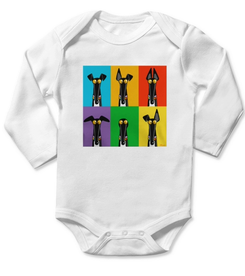 GREYHOUND SEMAPHOR Long Sleeve Baby One-Piece