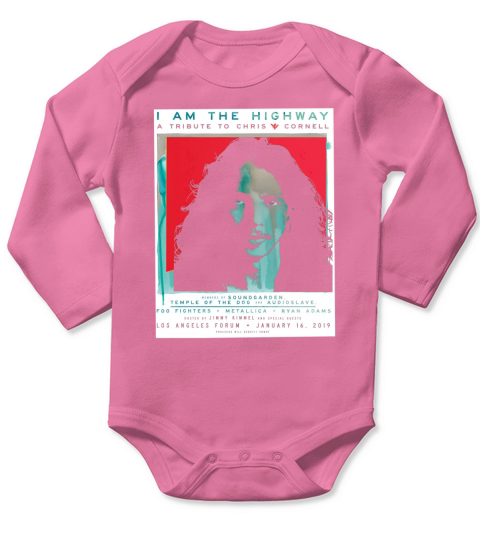 I am the Highway a tribute to Chris Cornell Long Sleeve Baby One-Piece
