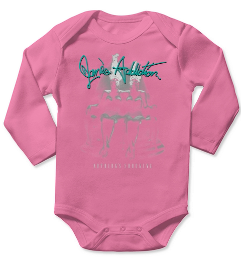 La camiseta de Jane&#39;s Addiction Nothing Shocking Long Sleeve Baby One-Piece