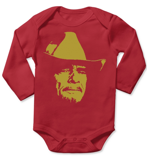 Merle Haggard T-Shirt Long Sleeve Baby One-Piece