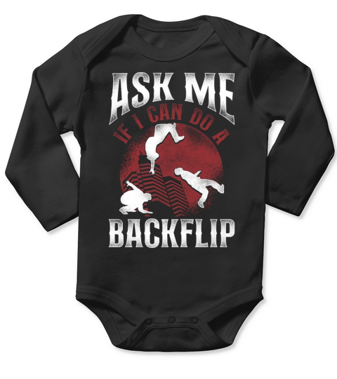 Parkour Free Running Traceur Long Sleeve Baby One-Piece