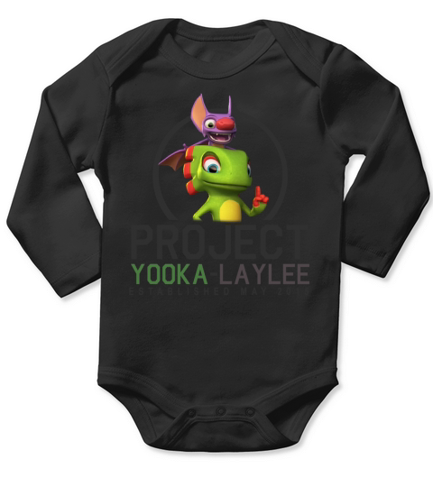 Project Yooka Laylee Established May 2015 Switch Long Sleeve Baby One-Piece