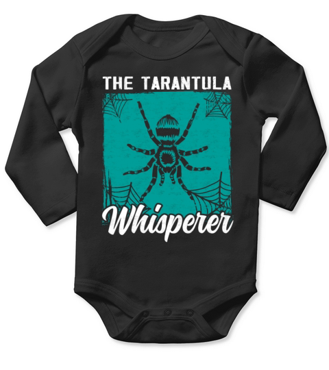 The Tarantula Whisperer - Hairy Spider Long Sleeve Baby One-Piece