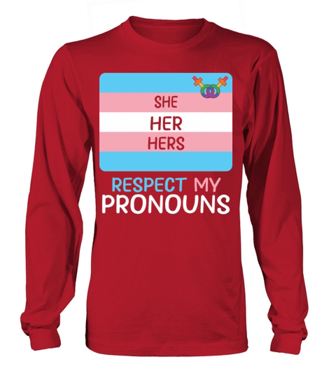 LBGT Flag Gay Pride Human Vintage Rainbow Long sleeved Unisex