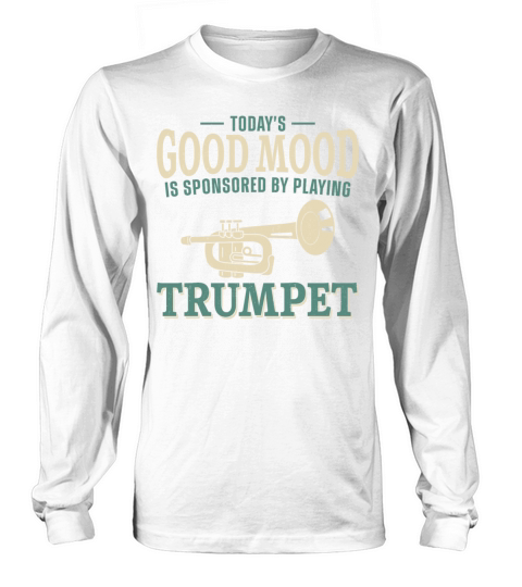 Trumpet Player Vintage Todays Long sleeved Unisex