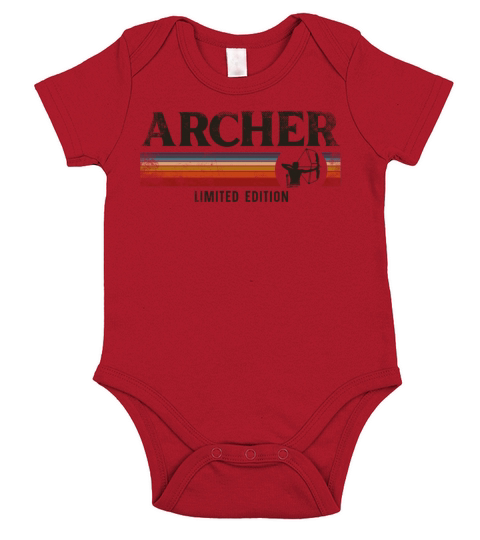 Archery Bow Archer Retro Vintage Short Sleeve Baby One-Piece
