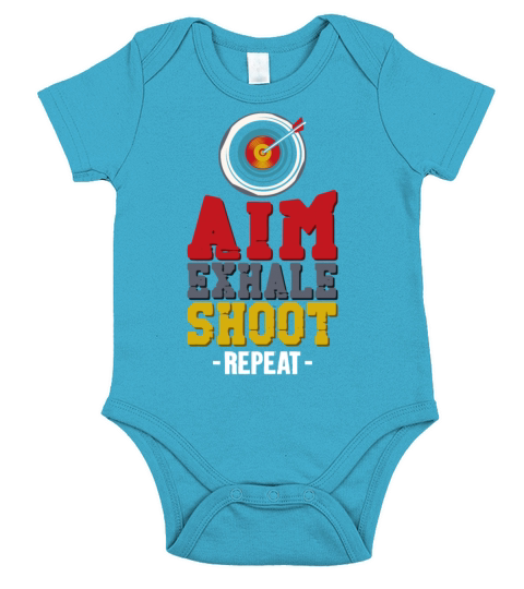 Archery Bow Archer Vintage Aim Short Sleeve Baby One-Piece