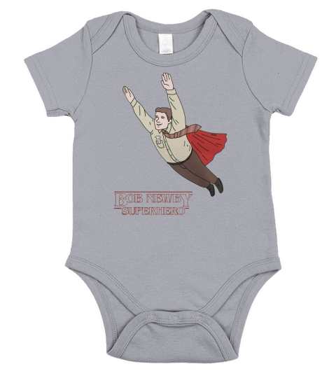 Bob Newby  Superhero Short Sleeve Baby One-Piece