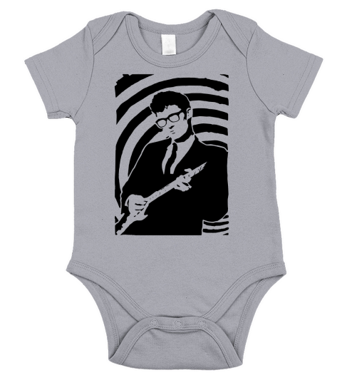 Buddy Holly T-Shirt Short Sleeve Baby One-Piece