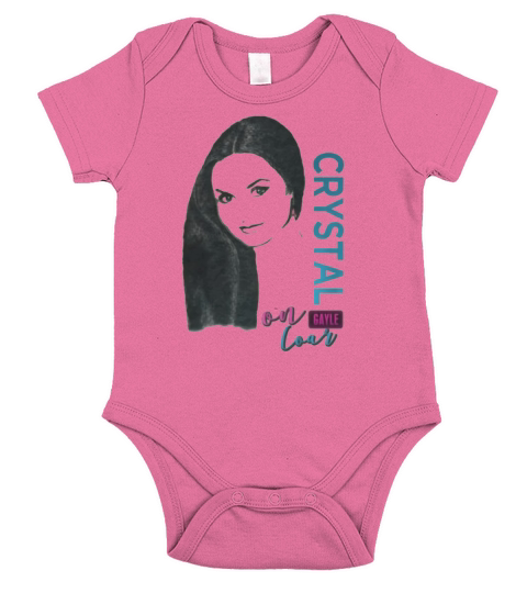 Crystal Gayle Talladega Nights Ricky Bobby Short Sleeve Baby One-Piece