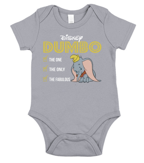 Dumbo  the one the only the fabulous Short Sleeve Baby One-Piece