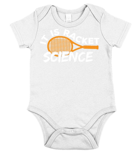 It is Racket Science - Tennis Short Sleeve Baby One-Piece
