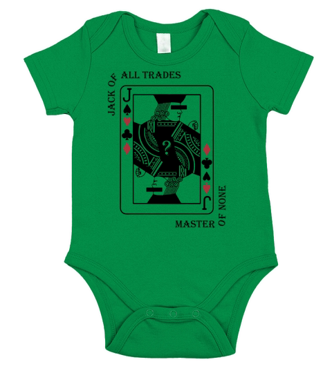 JACK OF ALL TRADES MASTER OF NONE Short Sleeve Baby One-Piece