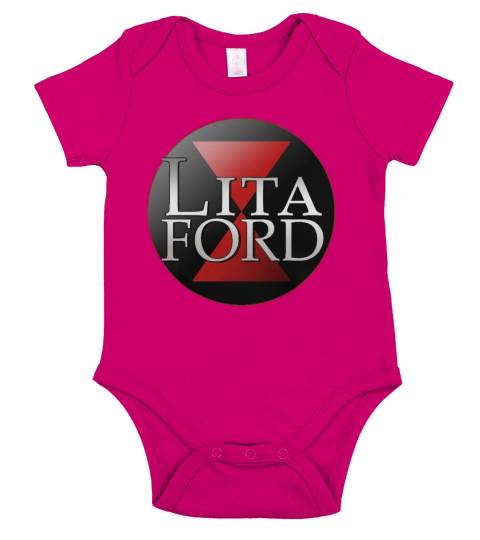 lita ford Short Sleeve Baby One-Piece