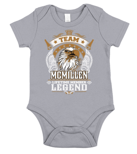 MCMILLEN TEAM LEGEND, MCMILLEN TSHIRT Short Sleeve Baby One-Piece
