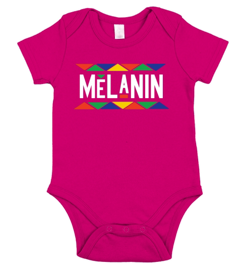 Melanin Short Sleeve Baby One-Piece