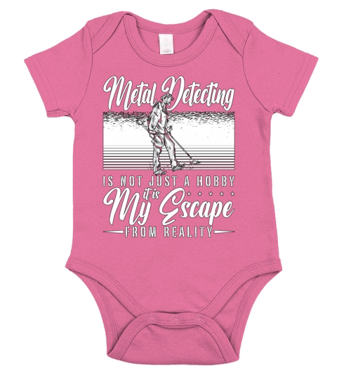 Metal Detecting Is Not Just Detecting Detectorist Short Sleeve Baby One-Piece