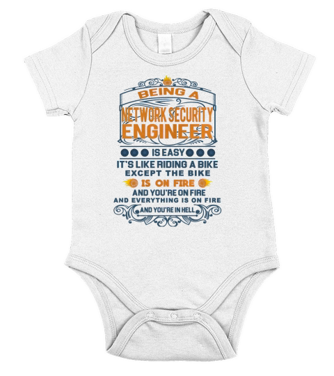 NETWORK SECURITY ENGINEER FRideaBike Short Sleeve Baby One-Piece