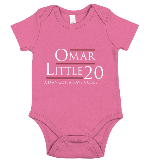 Omar for President 2020 a man gotta have a code Short Sleeve Baby One-Piece