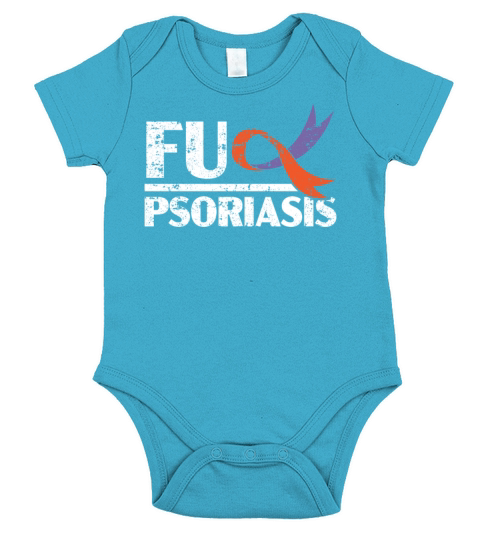 Psoriasis Warrior Skin Disease Psoriasis Awareness Short Sleeve Baby One-Piece