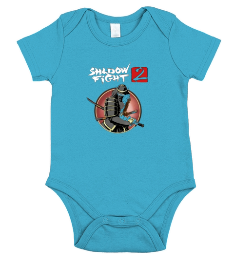 Shadow Fight 2 Shogun T-Shirt (Slim Fit) Short Sleeve Baby One-Piece