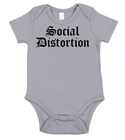 Social Distortion Short Sleeve Baby One-Piece