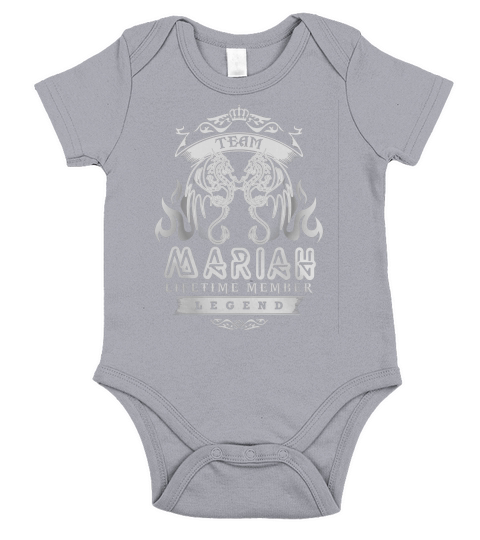 Team Mariah Lifetime Member Short Sleeve Baby One-Piece