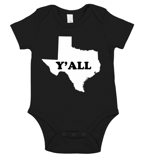 Texas Yall funny shirts Short Sleeve Baby One-Piece