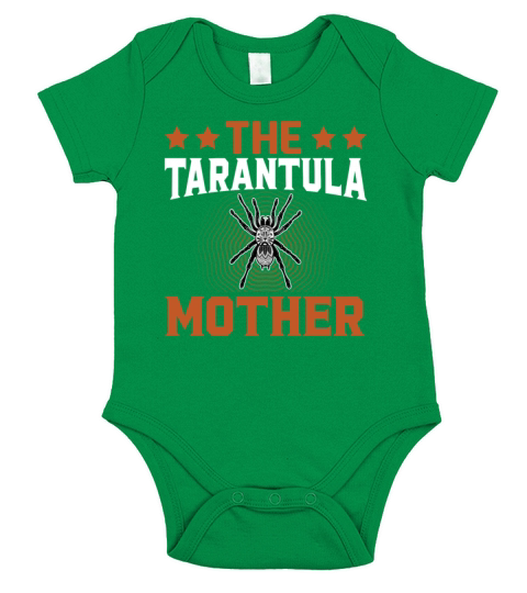 The Tarantula Mother - Theraphosidae Hairy Spider Short Sleeve Baby One-Piece