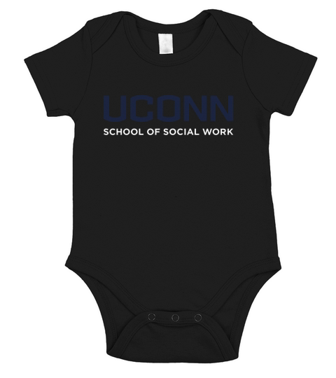 UConn School of Social Work Short Sleeve Baby One-Piece