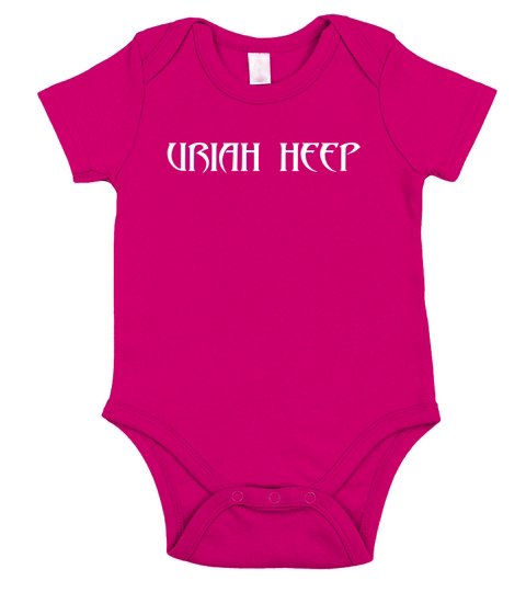 Uriah Heep Band Tshirt Short Sleeve Baby One-Piece