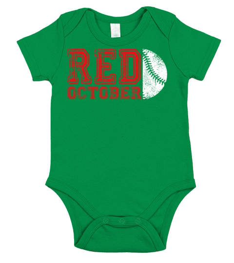 Vintage Red October Philly Philadelphia Baseball Short Sleeve Baby One-Piece
