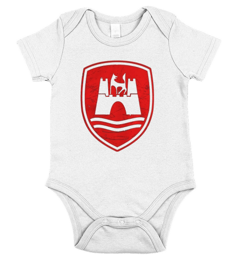 Wolfsburg Classic Volkswageen T-Shirt Short Sleeve Baby One-Piece