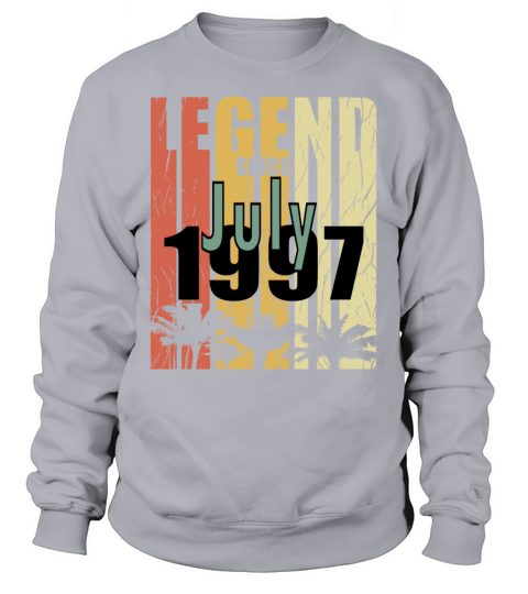 1997 July vintage born gift Sweatshirt Unisex