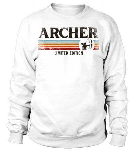 Archery Bow Archer Retro Vintage Sweatshirt Unisex