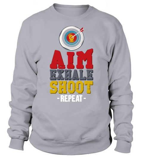 Archery Bow Archer Vintage Aim Sweatshirt Unisex