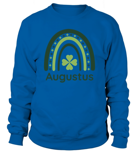 Augustus Clover Boho Rainbow Sweatshirt Unisex