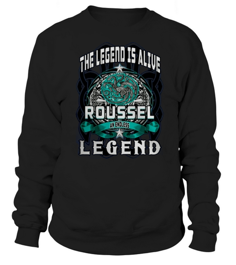 BNS89943-ROUSSEL ENDLESS LEGEND 3 HEAD DRAGON Sweatshirt Unisex