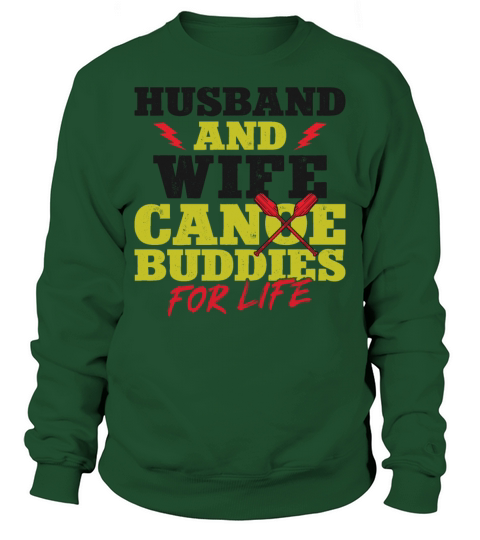 Canoe Canoeing Marriage Wedding Sweatshirt Unisex