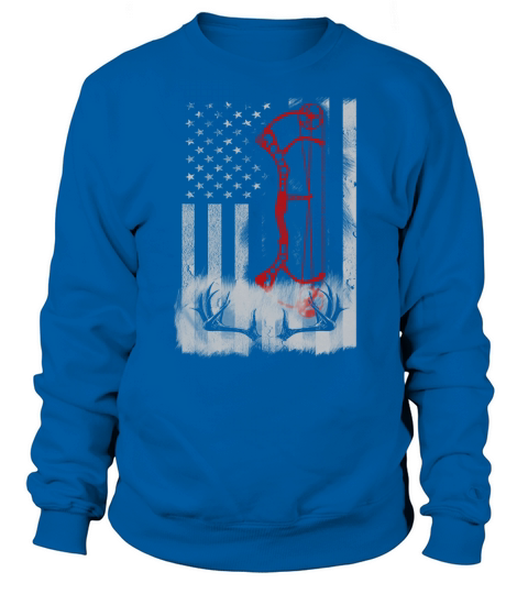 Deer Hunting Flag T-shirt Sweatshirt Unisex