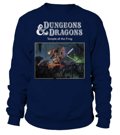 Dungeons And Dragons Temple of the Frog Sweatshirt Unisex