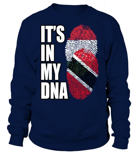 Hungarian And Trinidad Tobago Mix Heritage DNA Fla Sweatshirt Unisex