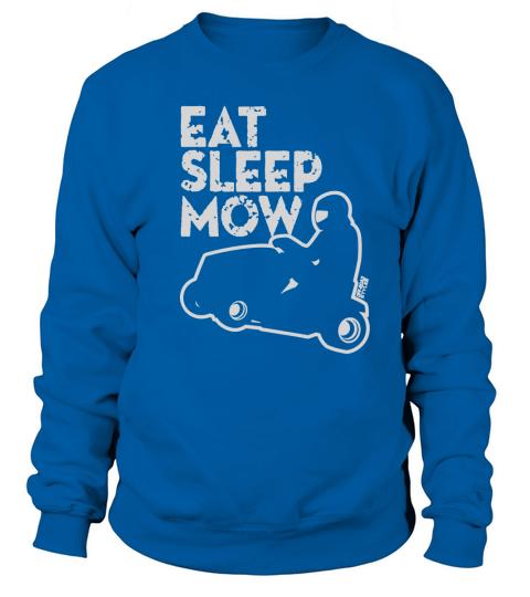 Lawn Mower Rider Sweatshirt Unisex