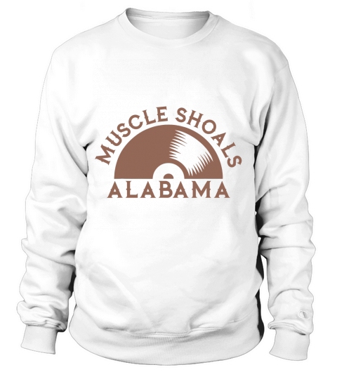 Muscle Shoals Shirt Alabama Recording Music Vinyl Record Sweatshirt Unisex