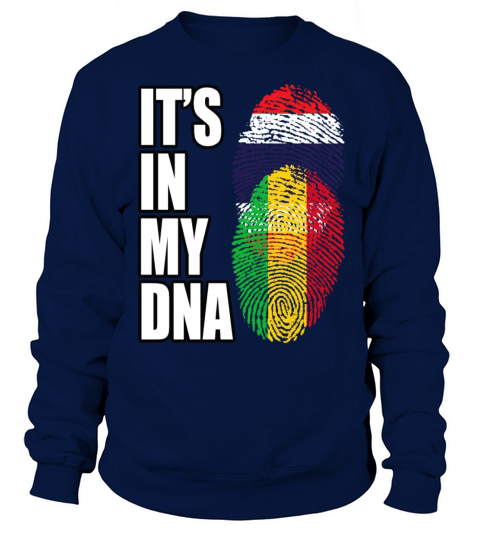 Thai And Malian Vintage Heritage DNA Flag Sweatshirt Unisex